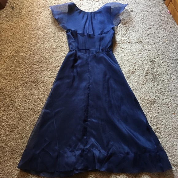 Reformation Cannes Dress Sapphire - Picture 3 of 8